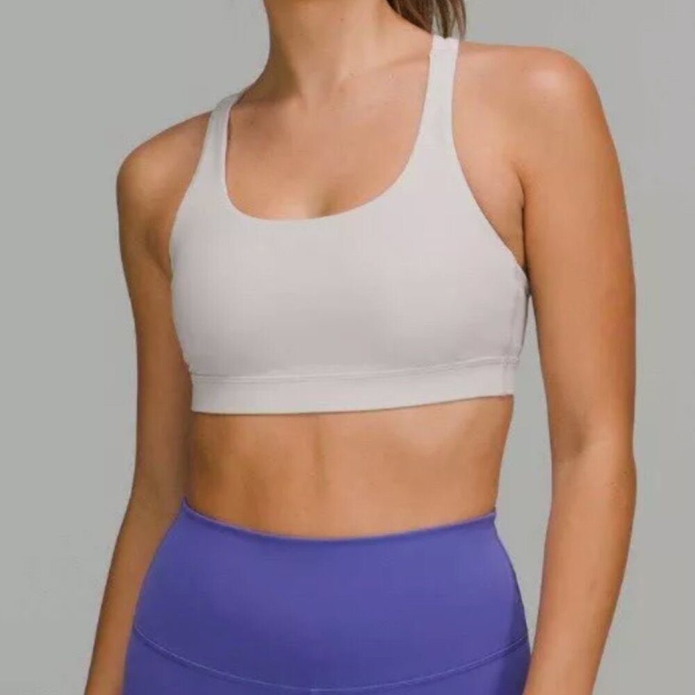 Lululemon Energy Bra Strawberry Milkshake sz 6